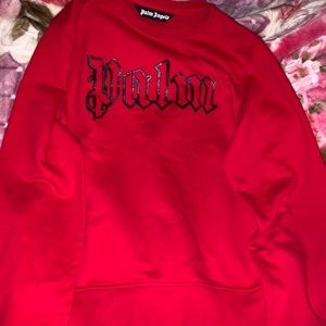 PALM ANGELS SWEATER FITS AS OVERSIZED SMALL FOR WOMENS